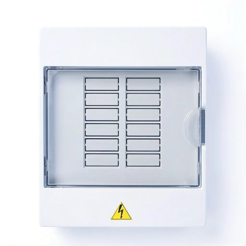 Tablero Cu Bifasico Promax 12P Tapa/Puerta Policarbonato - imagen 1