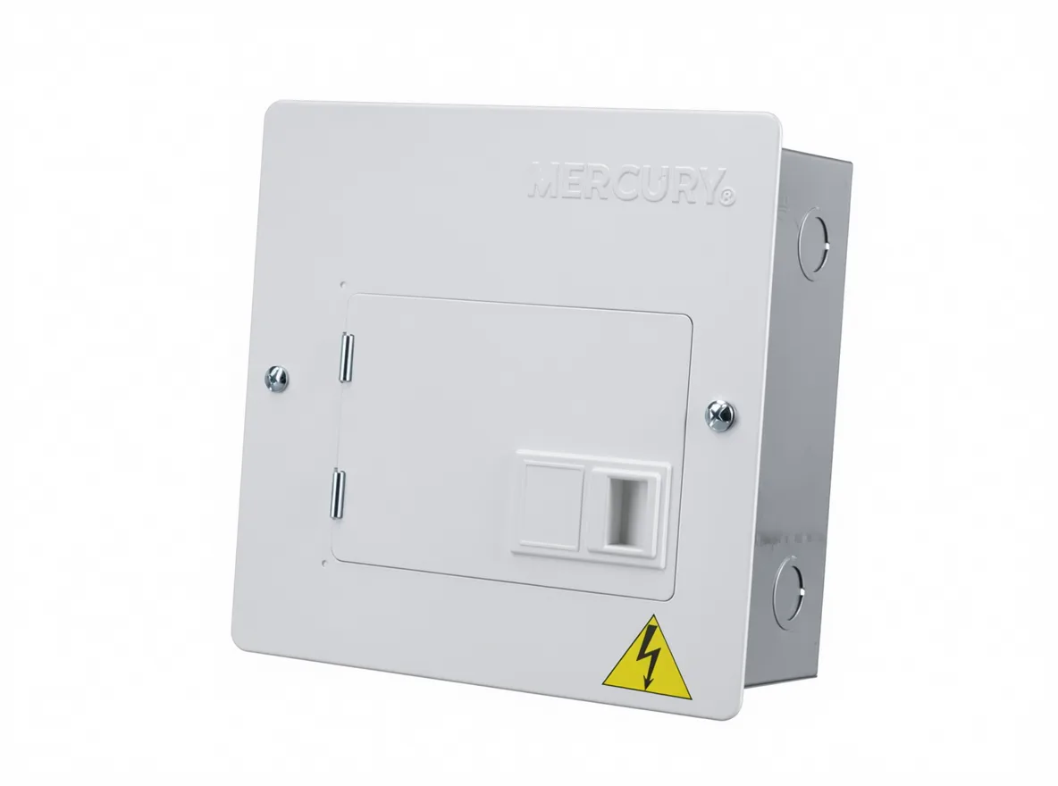 Tablero Cu Bifasico Promax 8P Tapa/Puerta Metalica Industrial - imagen 1