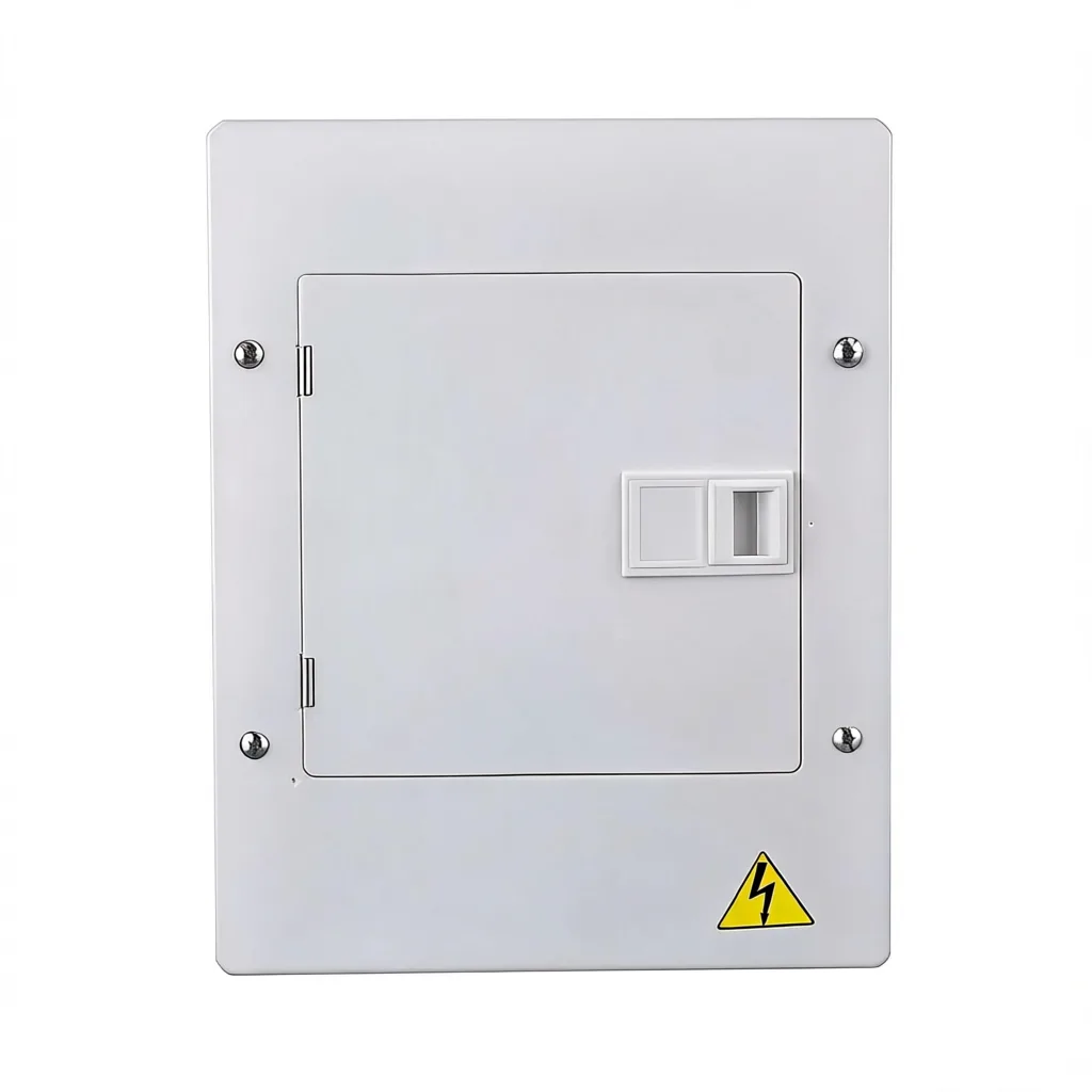 Tablero Cu Bifasico Promax 12P Tapa/Puerta Metalica Industrial - imagen 1